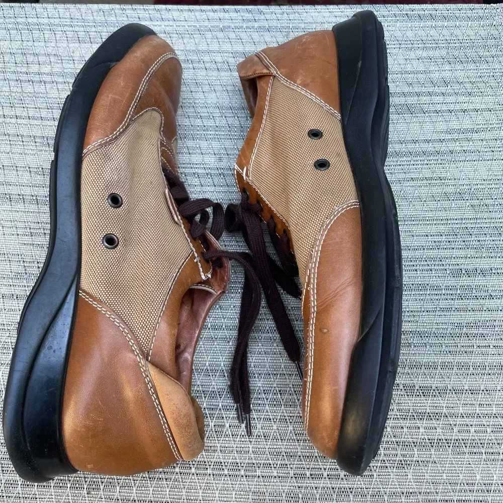 Coach Mens Size 11 D Timothy Casual Dress Shoe Made In Italy Brown‎ Tan P 992